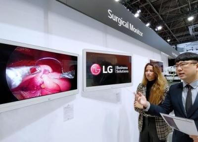رونمایی از اولین نمایشگر جراحی Mini LED ال جی در نمایشگاه MEDICA 2022 آلمان
